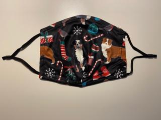 Christmas Mask- Dogs at Christmas