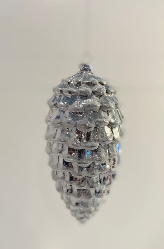 Silver Acorn ornament