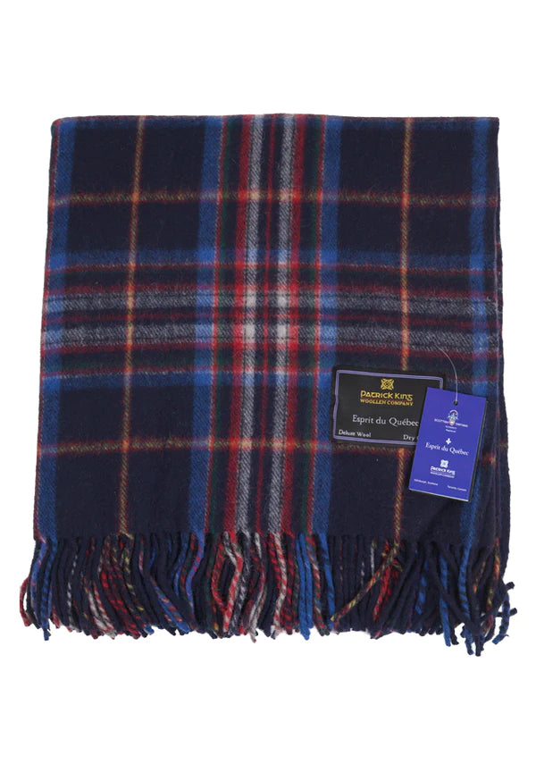 Esprit du Quebec Tartan Blanket