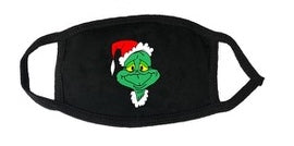 Christmas Mask- Grinch Dopey Smile