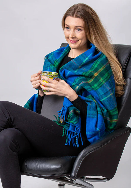 Nova Scotia Tartan Knee and Lap Blanket