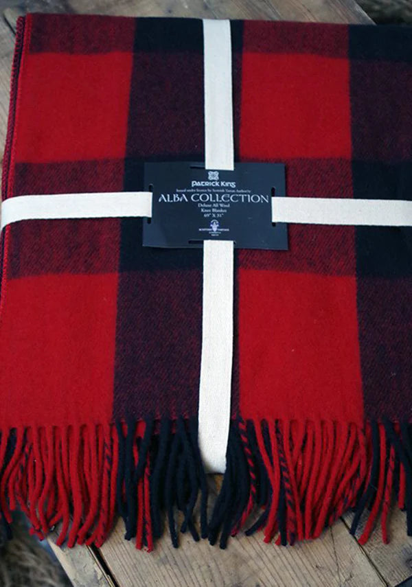 Roy Rob Tartan Knee and Lap Blanket